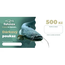 FISHMAX - Papírový dárkový poukaz 500 Kč na nákup v prodejně FISHMAX - Papírový dárkový poukaz 500 Kč na nákup v prodejně