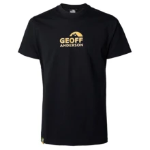 GEOFF ANDERSON - Tričko Organic Tee Black Orange Logo vel. L GEOFF ANDERSON - Tričko Organic Tee Black Orange Logo vel. L